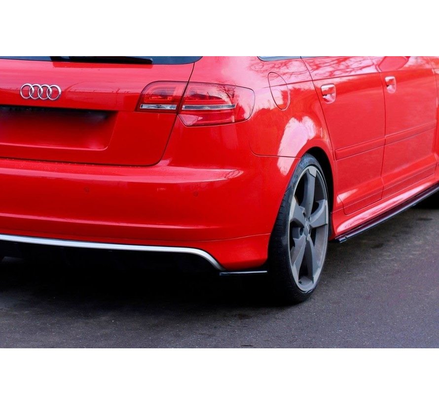 Maxton Design REAR SIDE SPLITTERS AUDI RS3 8P