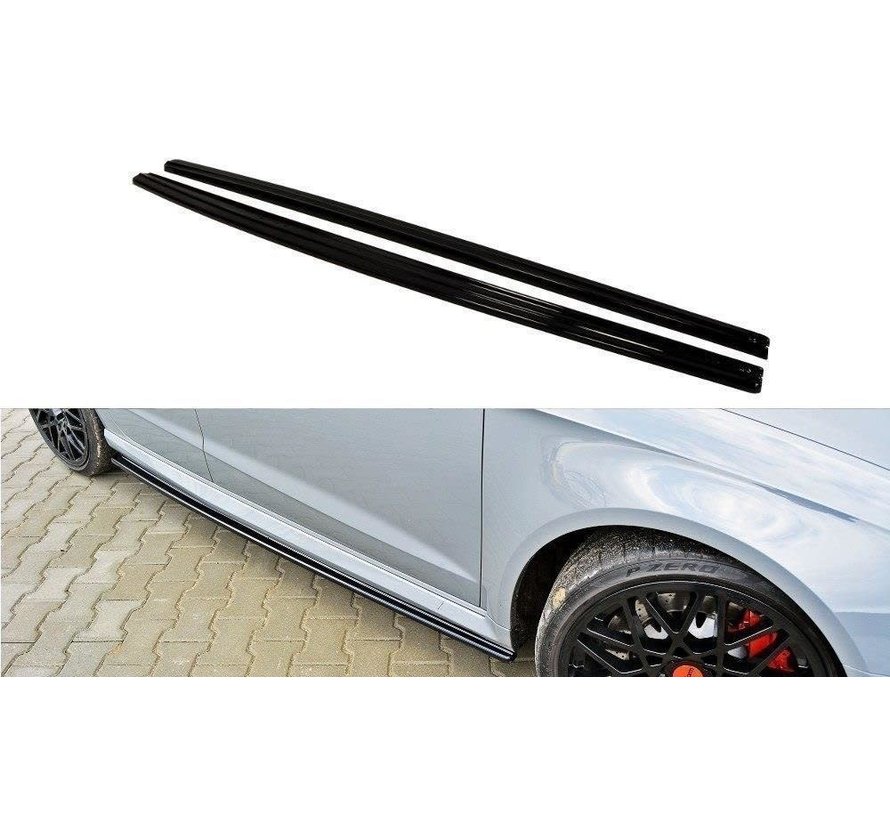 Maxton Design SIDE SKIRTS DIFFUSERS AUDI RS3 8V SPORTBACK