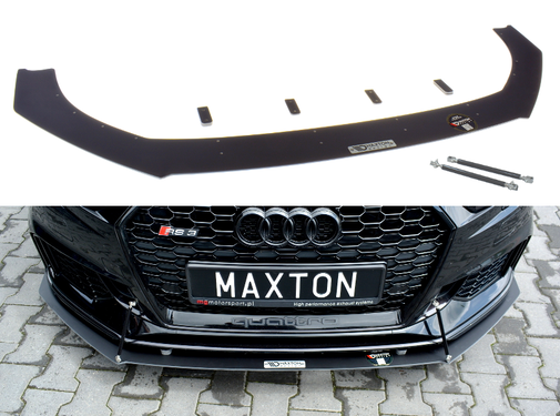Maxton Design Maxton Design FRONT RACING SPLITTER V.1 AUDI RS3 8V FL SPORTBACK