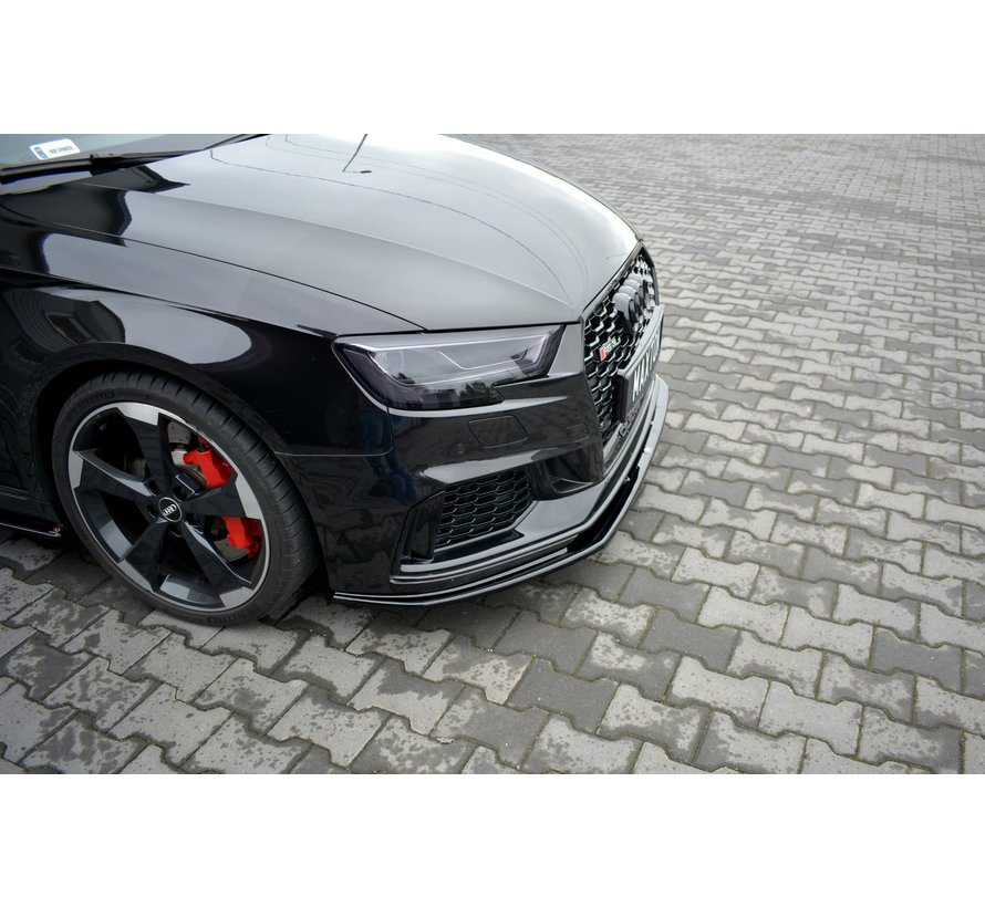 Maxton Design FRONT SPLITTER V.1 AUDI RS3 8V FL SPORTBACK