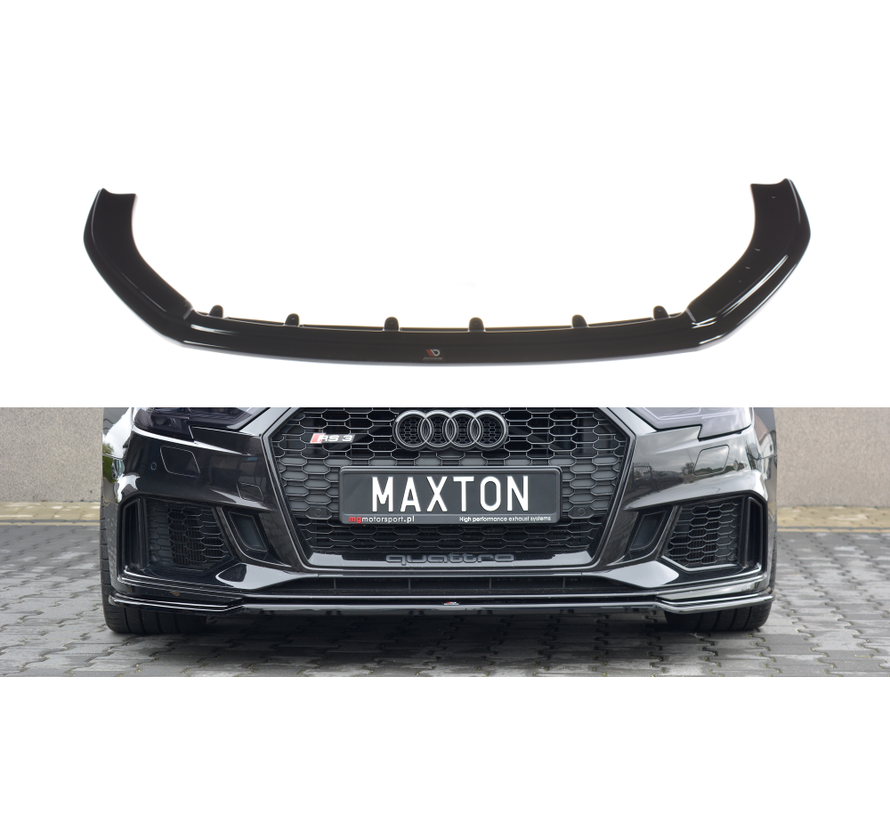 Maxton Design FRONT SPLITTER V.2 AUDI RS3 8V FL SPORTBACK