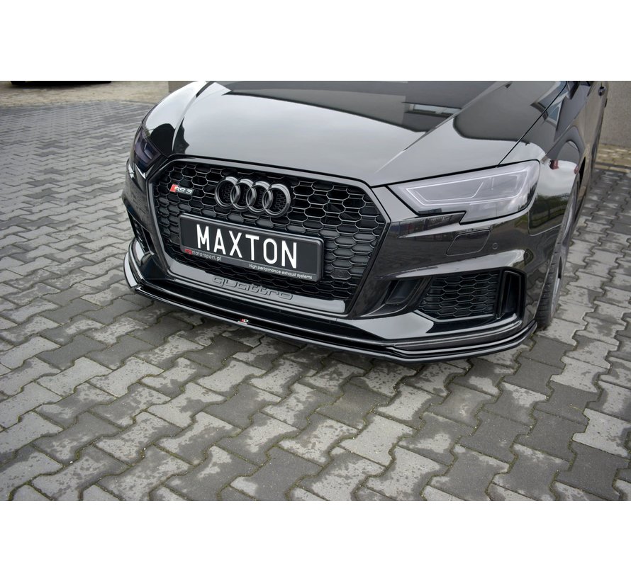 Maxton Design FRONT SPLITTER V.2 AUDI RS3 8V FL SPORTBACK