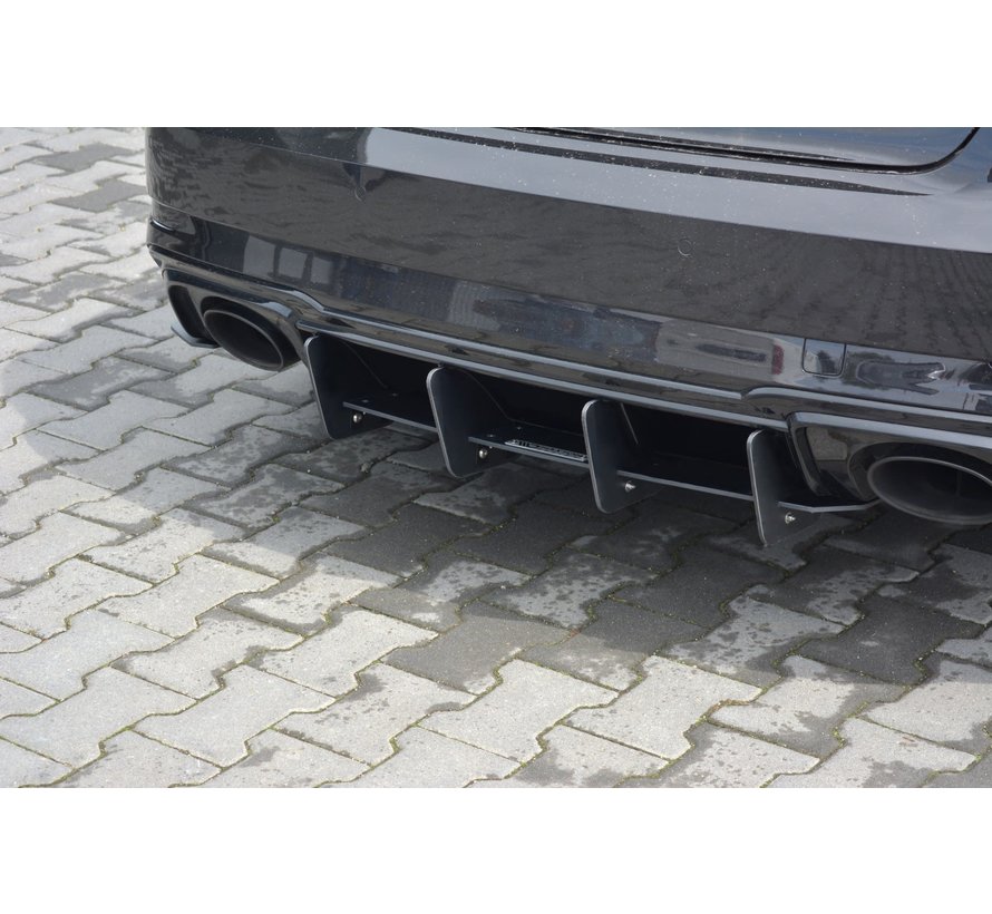 Maxton Design REAR DIFFUSER V.1 AUDI RS3 8V FL SPORTBACK