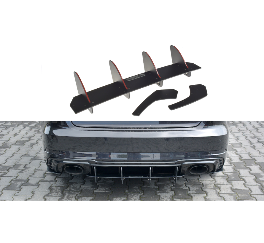 Maxton Design REAR DIFFUSER V.1 AUDI RS3 8V FL SPORTBACK