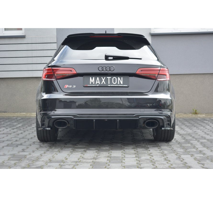 Maxton Design REAR SKIRT AUDI RS3 8V FL SPORTBACK