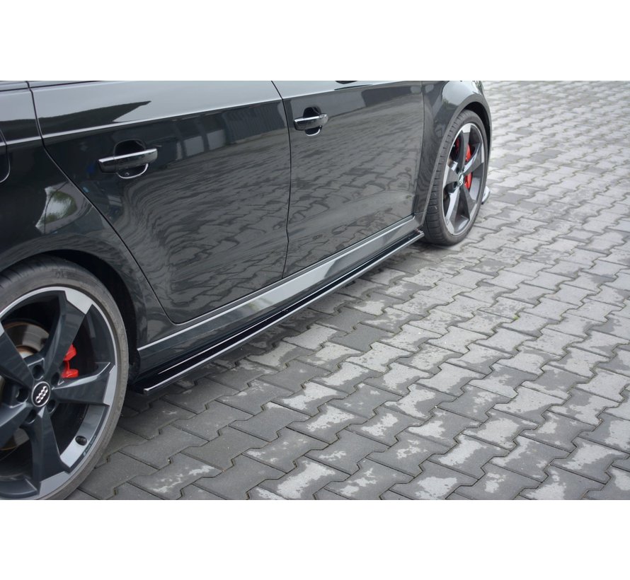 Maxton Design SIDE SKIRTS DIFFUSERS AUDI RS3 8V FL SPORTBACK