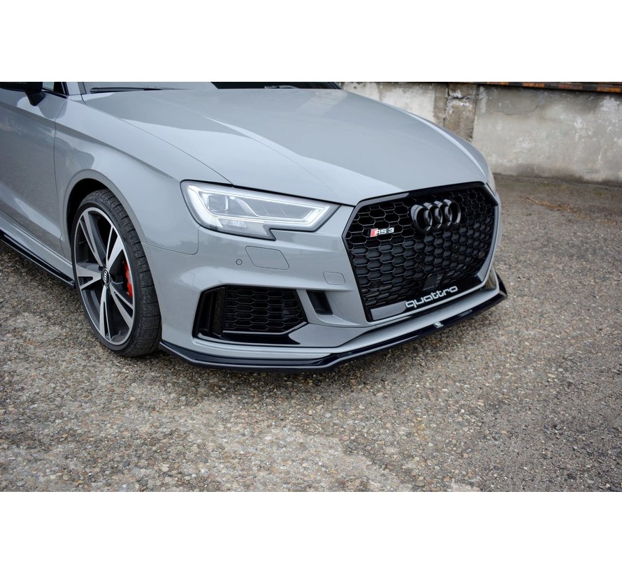 Maxton Design FRONT SPLITTER V.2 AUDI RS3 8V FL SEDAN