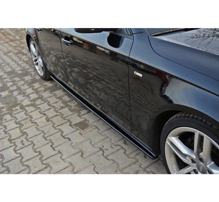 Maxton Design SIDE SKIRTS DIFFUSERS AUDI S4 / A4 / A4 S-LINE B8 / B8 FL