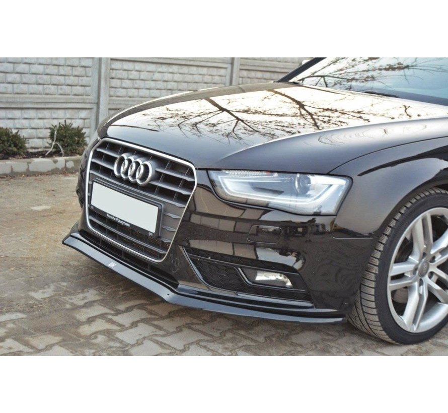 Maxton Design FRONT SPLITTER V.2 AUDI A4 B8 FL