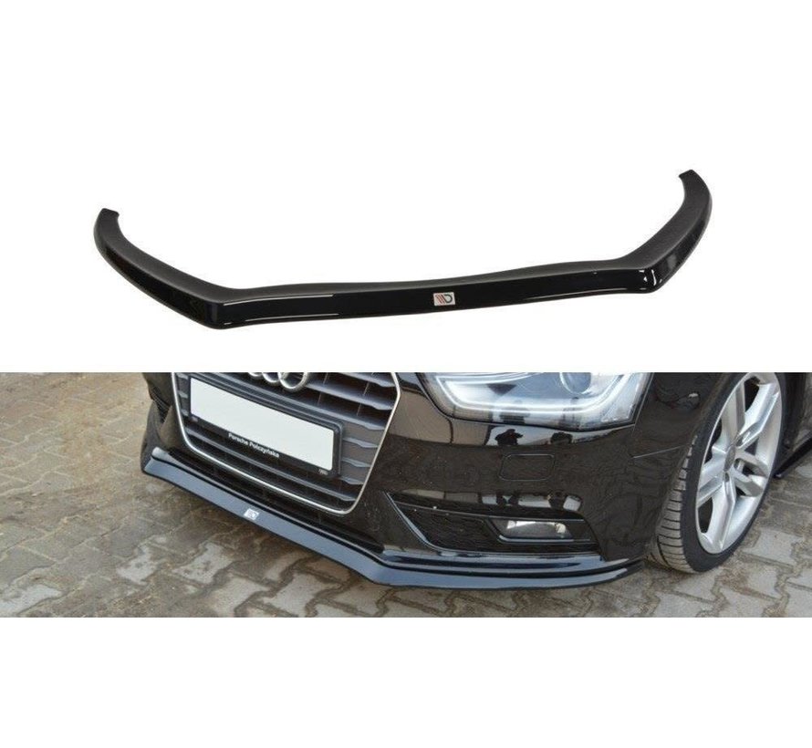 Maxton Design FRONT SPLITTER V.2 AUDI A4 B8 FL