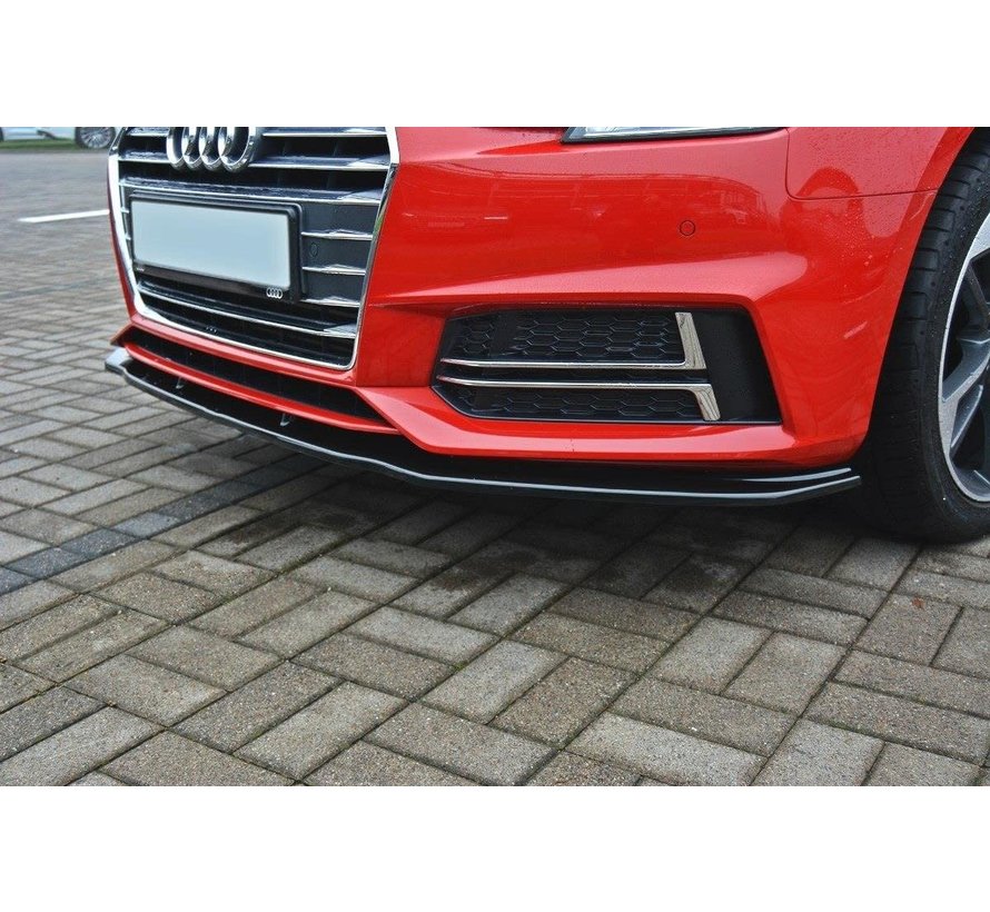 Maxton Design FRONT SPLITTER V.2 AUDI S4 / A4 S-LINE B9