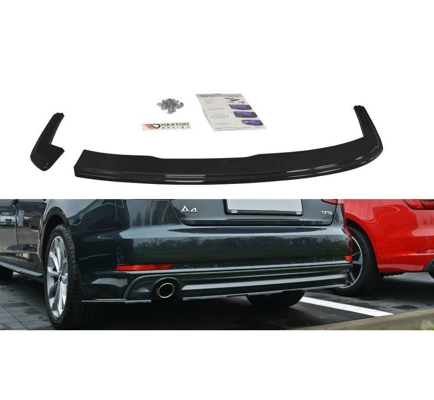 Maxton Design REAR SIDE SPLITTERS AUDI A4 B9 S-LINE