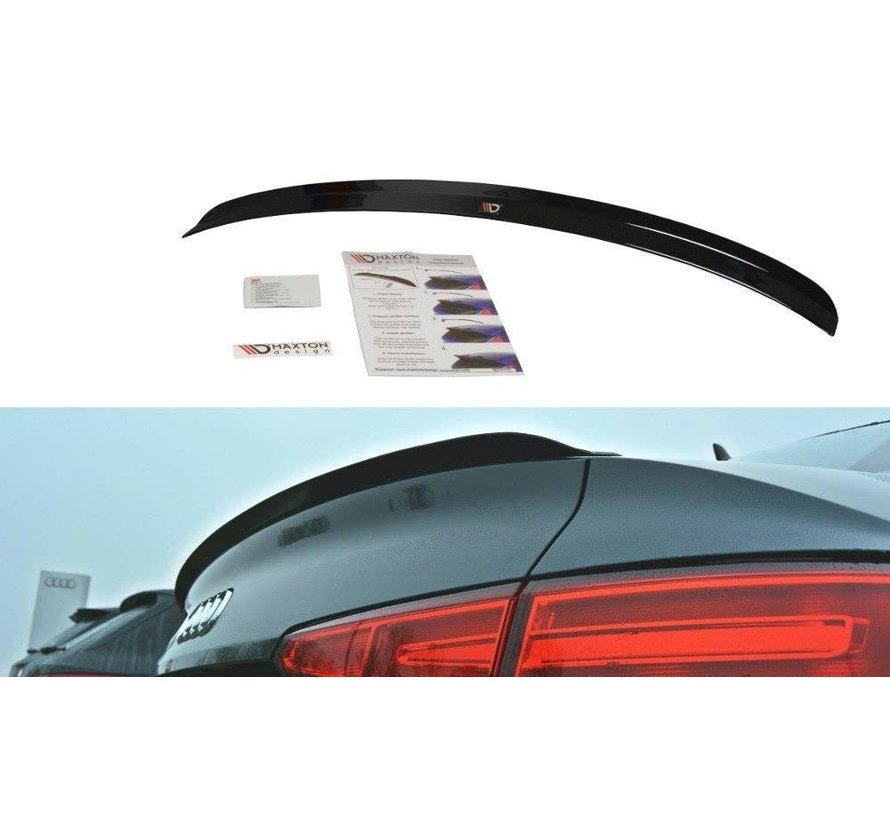 Maxton Design SPOILER CAP AUDI A4 S-LINE B9 SEDAN