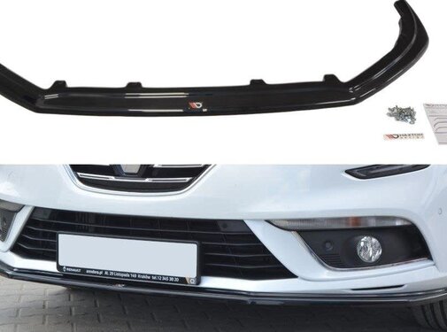 Maxton Design Maxton Design FRONT SPLITTER V.1 RENAULT MEGANE MK4 HATCHBACK