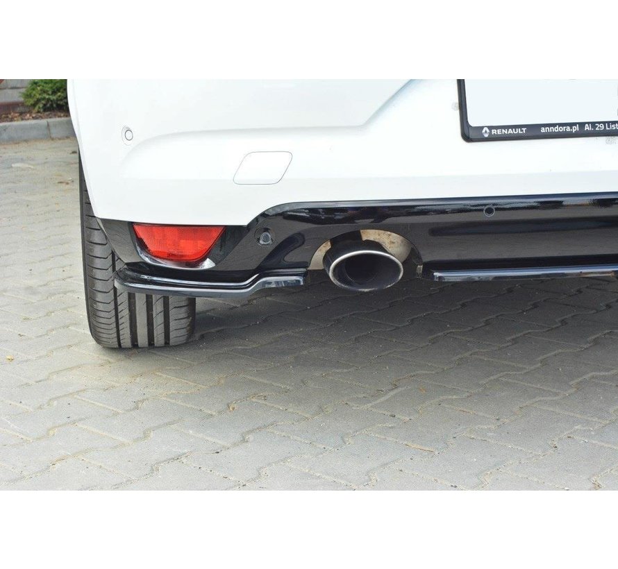 Maxton Design REAR SIDE SPLITTERS RENAULT MEGANE MK4 HATCHBACK