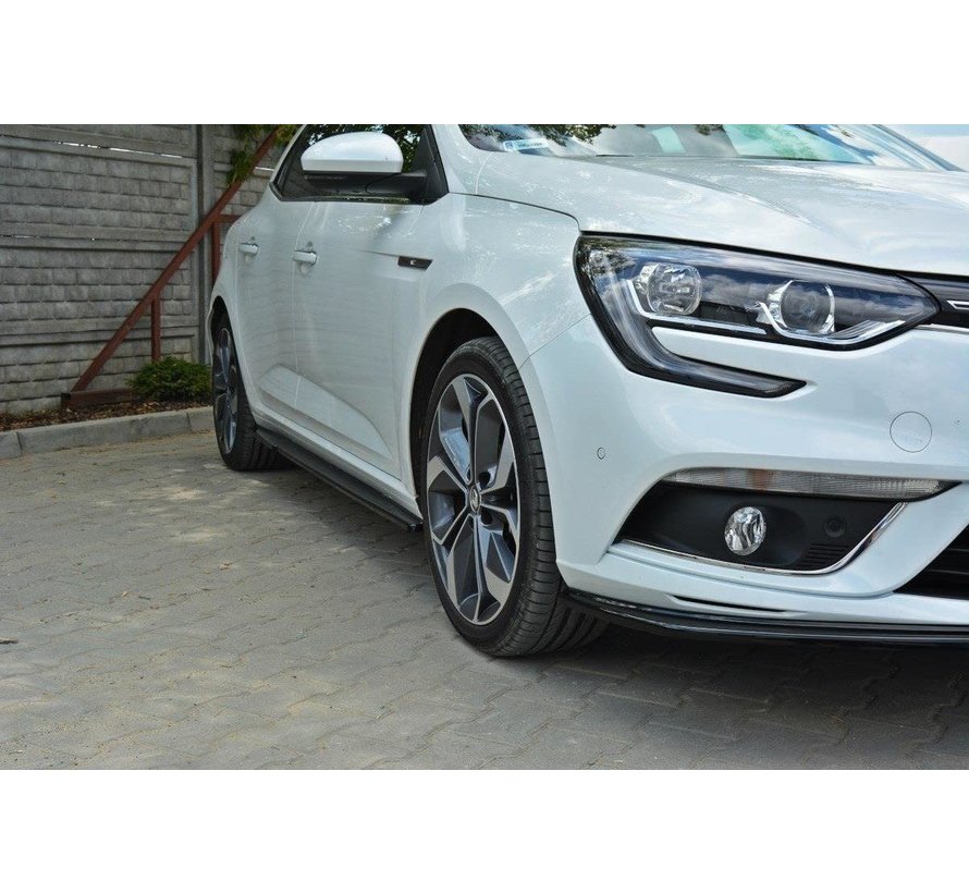 Maxton Design SIDE SKIRTS DIFFUSERS RENAULT MEGANE MK4 HATCHBACK