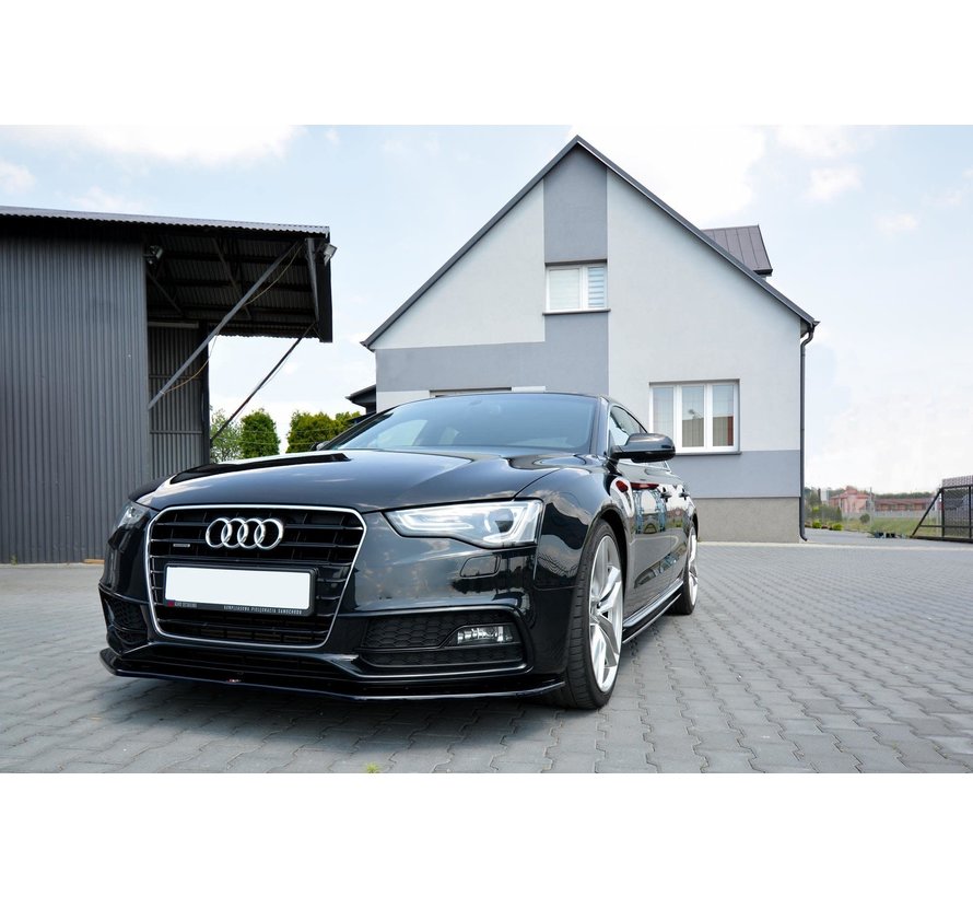 Maxton Design FRONT SPLITTER V.1 AUDI S5 / A5 S-LINE 8T FL