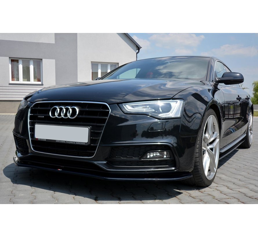 Maxton Design FRONT SPLITTER V.2 AUDI S5 / A5 S-LINE 8T FL