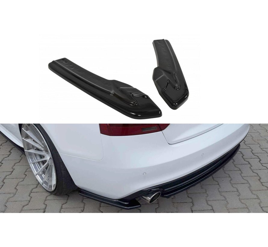 Maxton Design REAR SIDE SPLITTER AUDI A5 S-LINE 8T FL COUPE