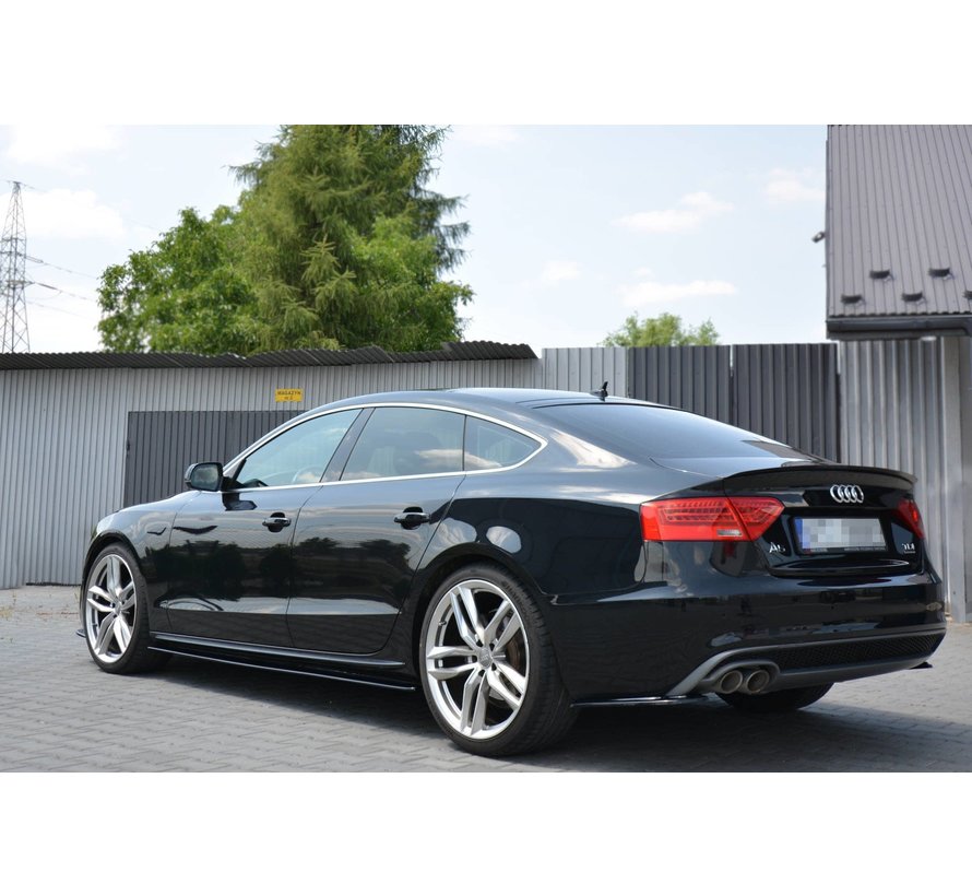 Maxton Design REAR SIDE SPLITTERS AUDI A5 S-LINE 8T FL SPORTBACK