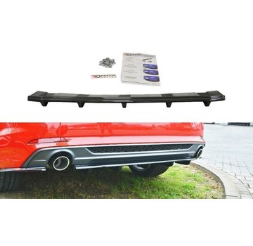 Maxton Design Maxton Design CENTRAL REAR DIFFUSER AUDI A5 S-LINE F5 COUPE / SPORTBACK (WITH VERTICAL BARS)
