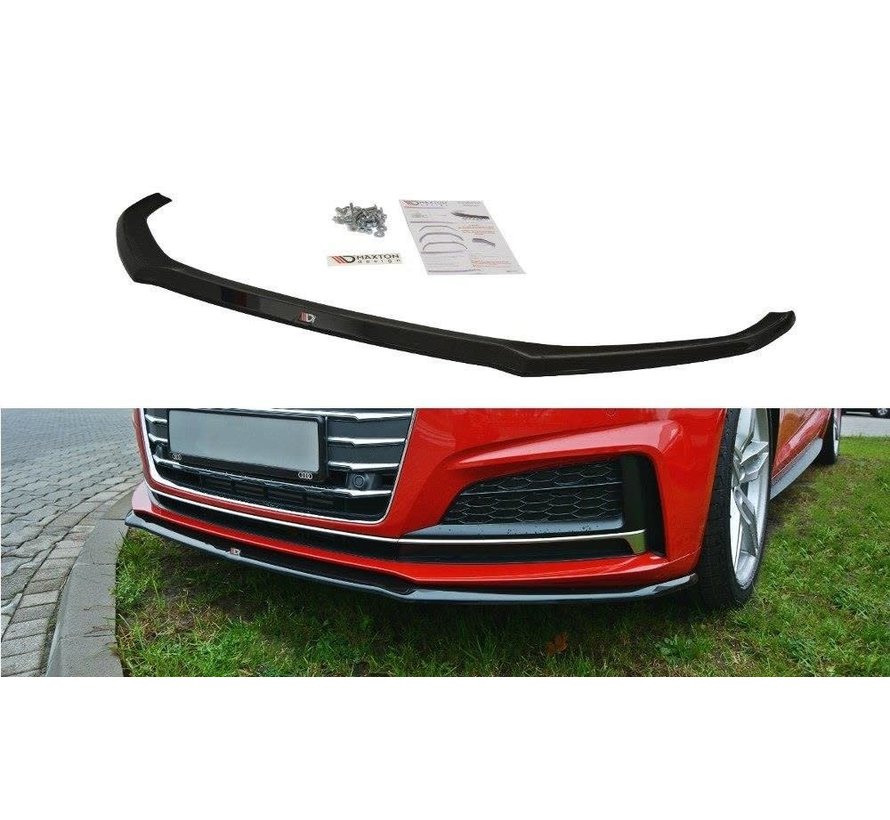 Maxton Design FRONT SPLITTER V.2 AUDI S5 / A5 S-LINE F5 COUPE / SPORTBACK