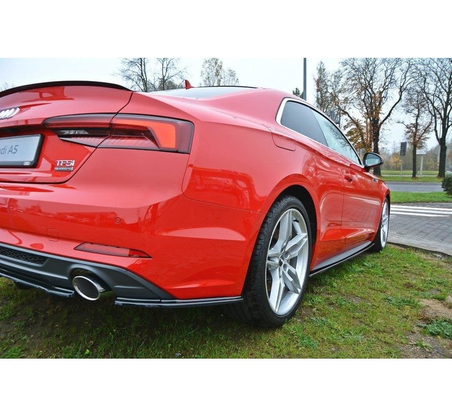 Maxton Design REAR SIDE SPLITTERS AUDI A5 S-LINE F5 COUPE