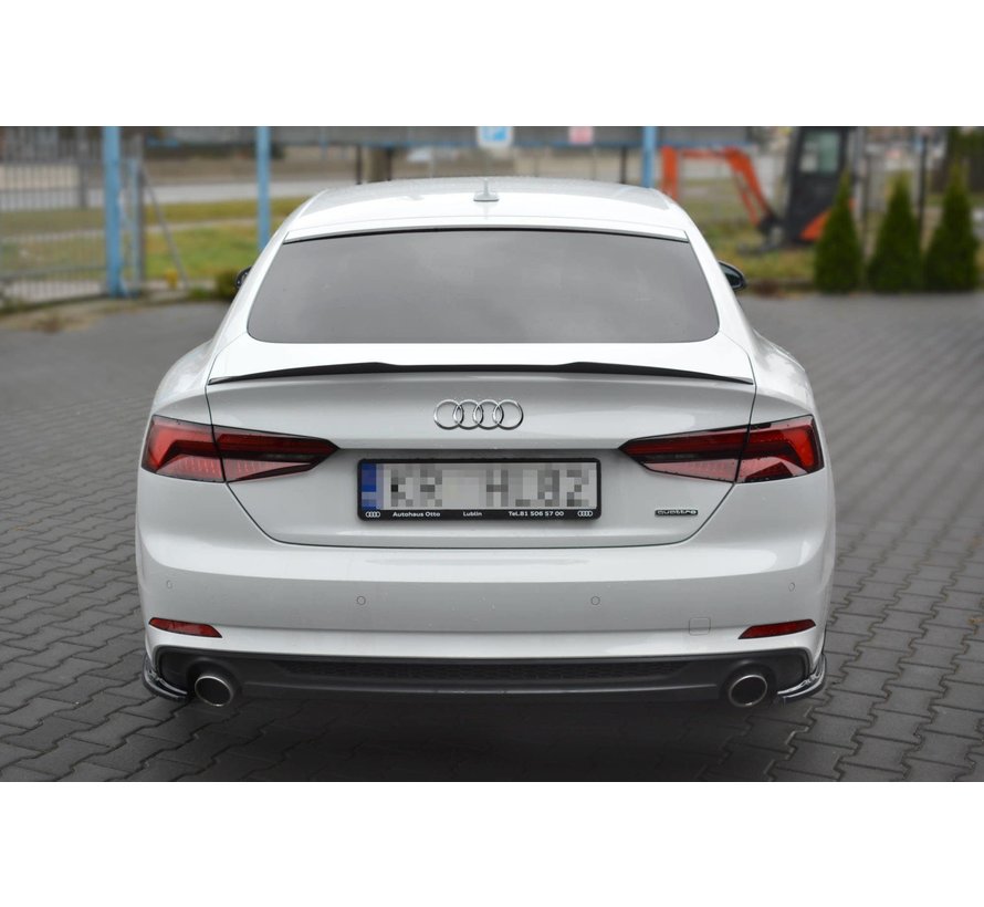 Maxton Design REAR SIDE SPLITTERS AUDI A5 S-LINE F5 SPORTBACK