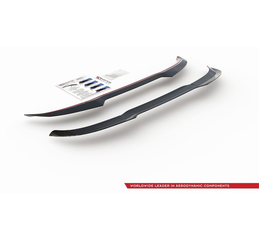 Maxton Design SPOILER CAP V.2 FORD FIESTA MK8 ST / ST-LINE