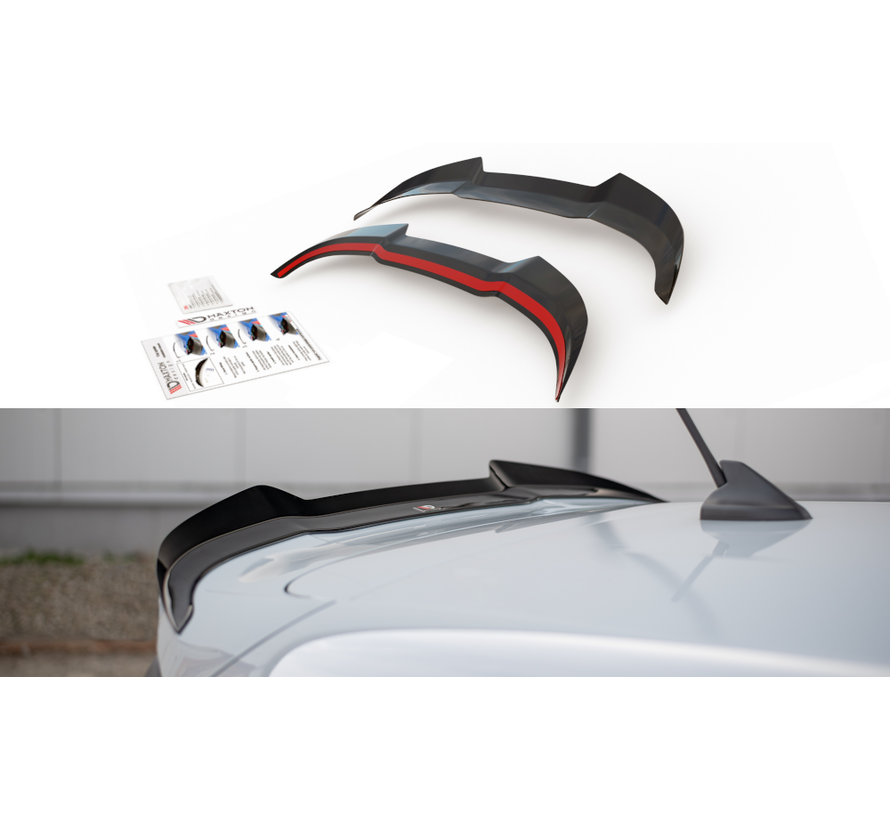 Maxton Design SPOILER CAP V.2 FORD FIESTA MK8 ST / ST-LINE