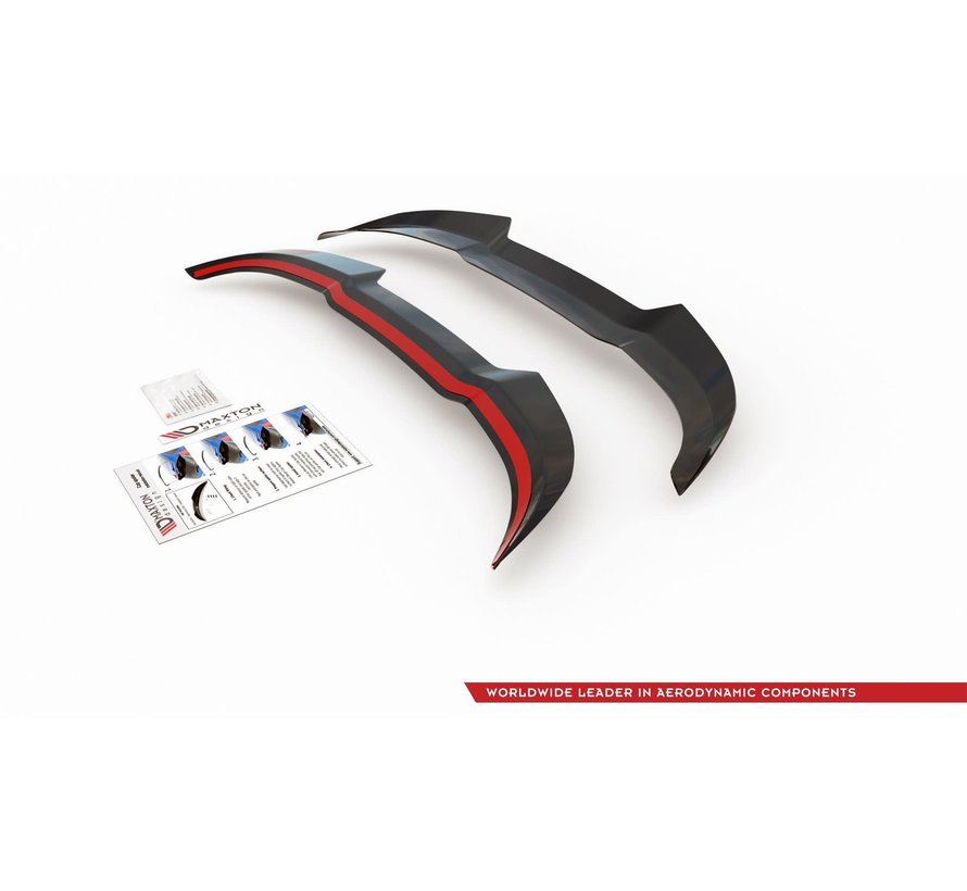 Maxton Design SPOILER CAP V.2 FORD FIESTA MK8 ST / ST-LINE