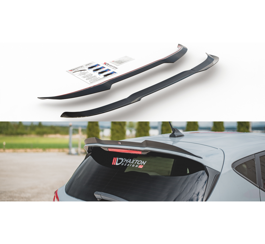 Maxton Design SPOILER CAP V.3 FORD FIESTA MK8 ST / ST-LINE