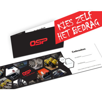 OSP Cadeaubon (kies zelf het bedrag)