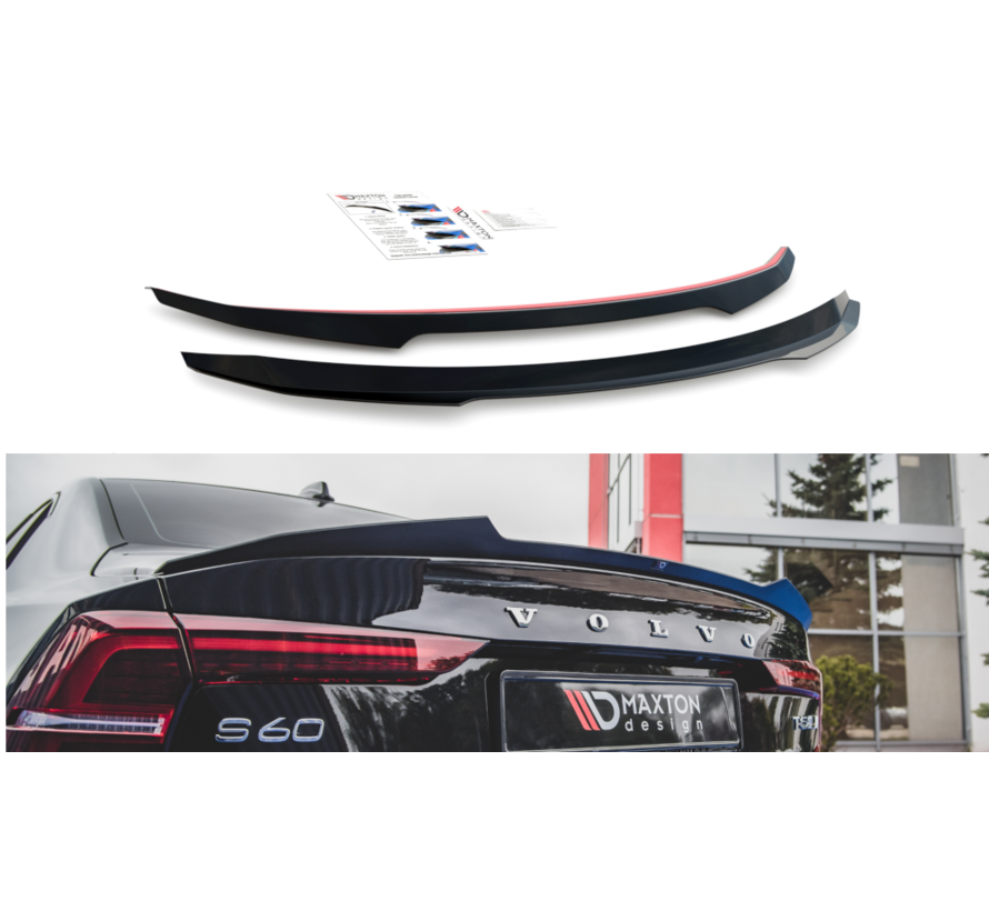 Spoiler Cap Volvo S60 R-Design Mk3