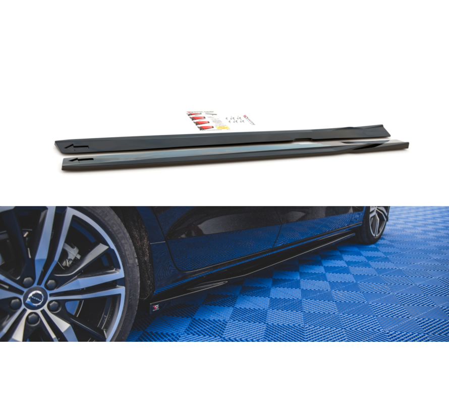 Side Skirts Diffusers V.1 Volvo S60 R-Design Mk3