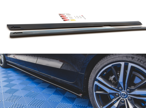 Maxton Design Side Skirts Diffusers V.2 Volvo S60 R-Design Mk3