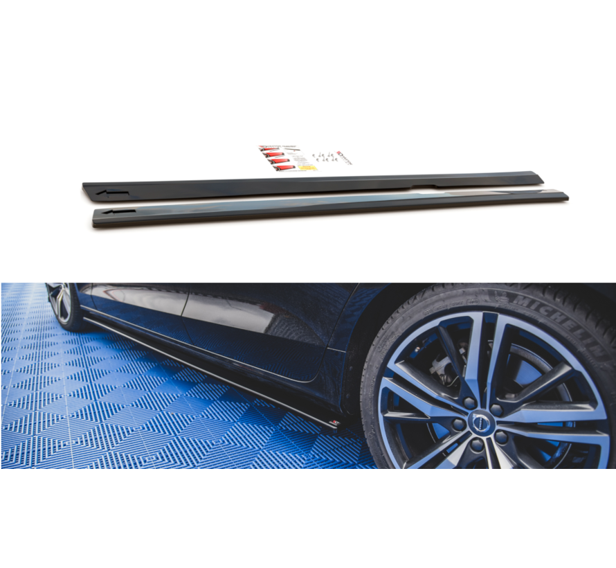 Side Skirts Diffusers V.2 Volvo S60 R-Design Mk3