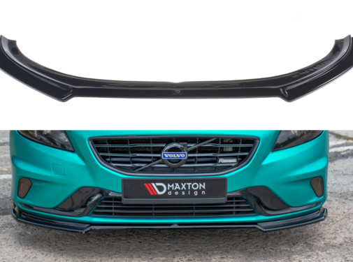Maxton Design FRONT SPLITTER Volvo V40 R-design