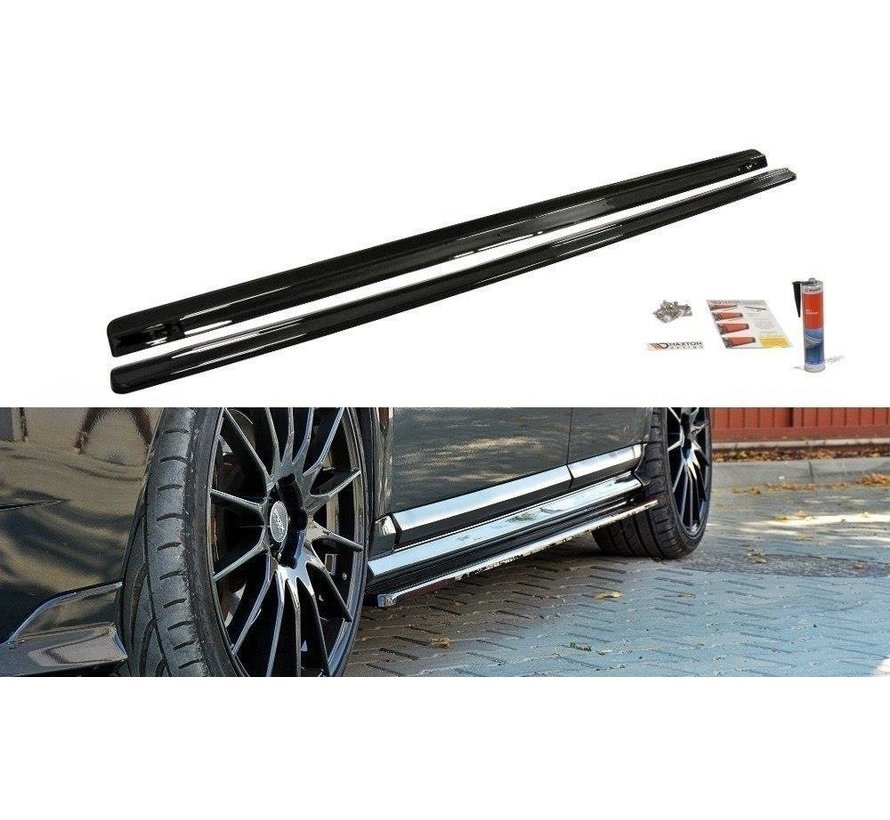 SIDE SKIRTS DIFFUSERS VOLVO V50F R-DESIGN