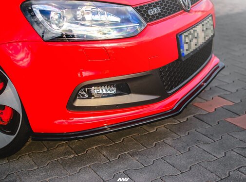 Maxton Design Maxton Design FRONT SPLITTER V.2 VOLKSWAGEN POLO MK5 GTI 6R PREFACE