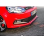 Maxton Design FRONT SPLITTER V.2 VOLKSWAGEN POLO MK5 GTI 6R PREFACE