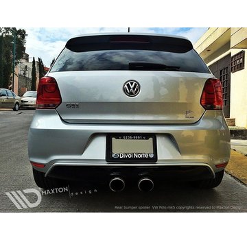 Maxton Design Maxton Design REAR DIFFUSER VW Polo mk5 GTI