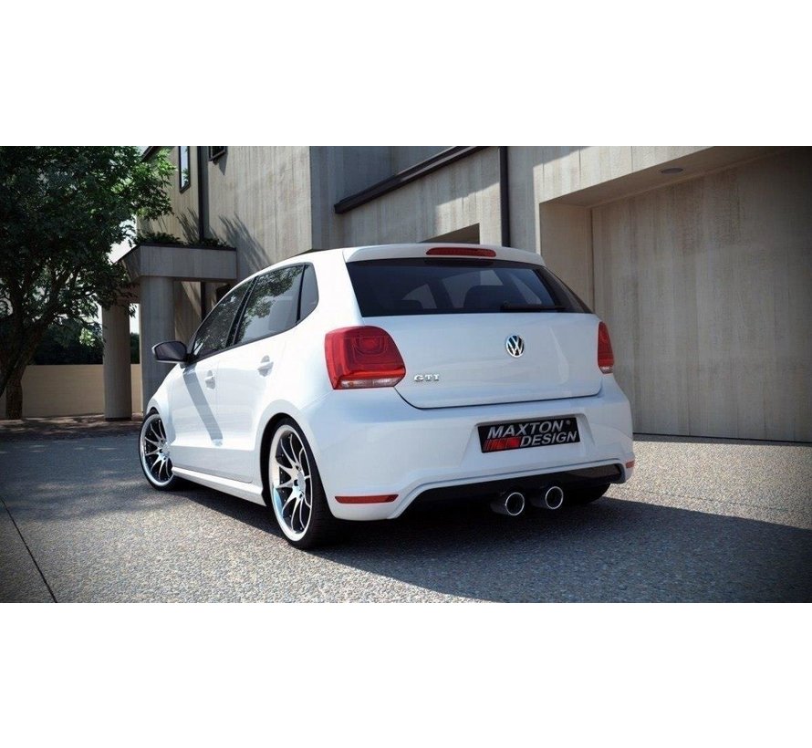 Maxton Design REAR DIFFUSER VW Polo mk5 GTI