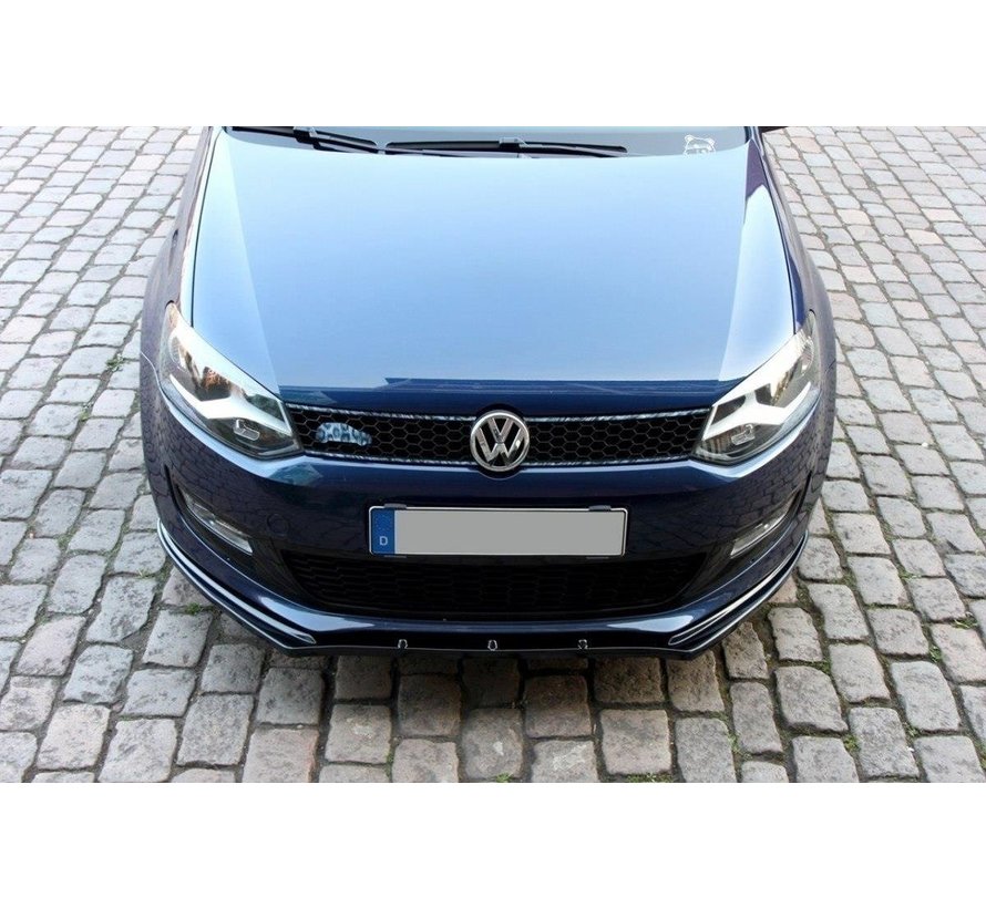 Maxton Design FRONT SPLITTER VW POLO MKV