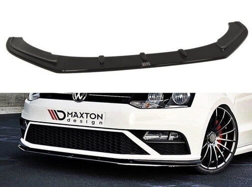 Maxton Design Maxton Design FRONT SPLITTER v.1 VW POLO MK5 GTI (FACELIFT)