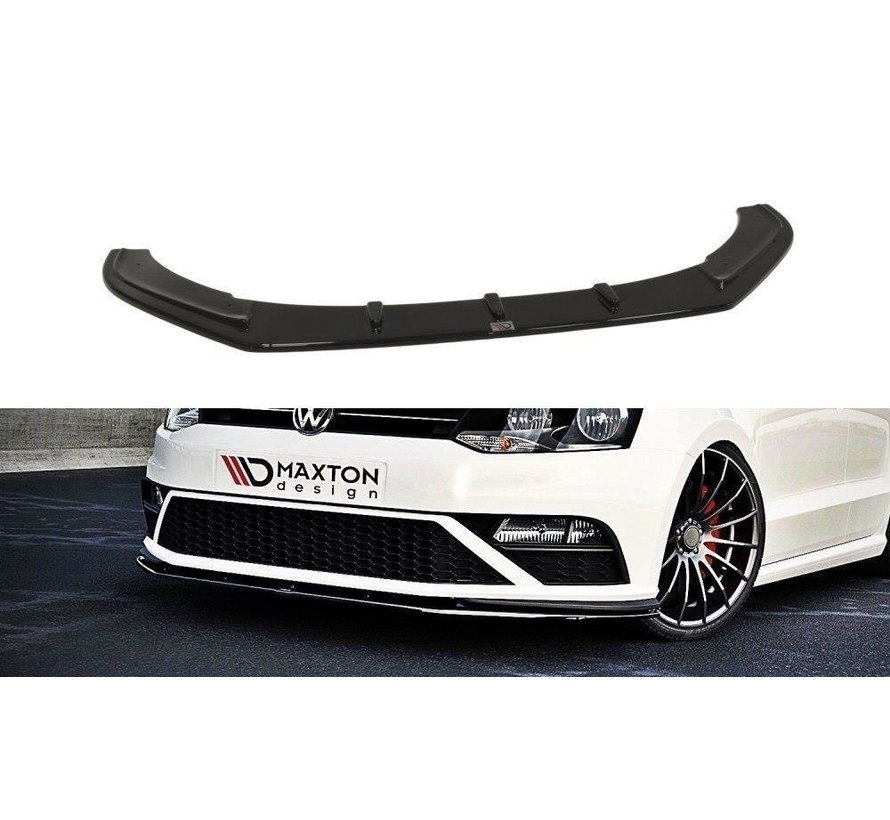 Maxton Design FRONT SPLITTER v.1 VW POLO MK5 GTI (FACELIFT)