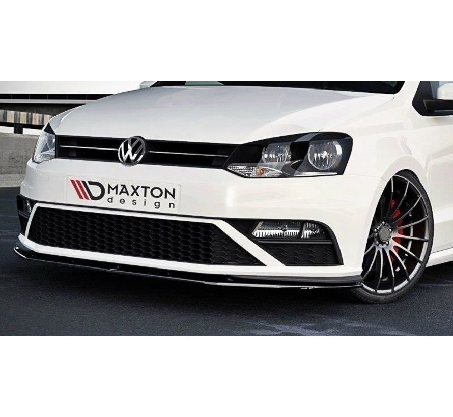 Maxton Design FRONT SPLITTER v.1 VW POLO MK5 GTI (FACELIFT)