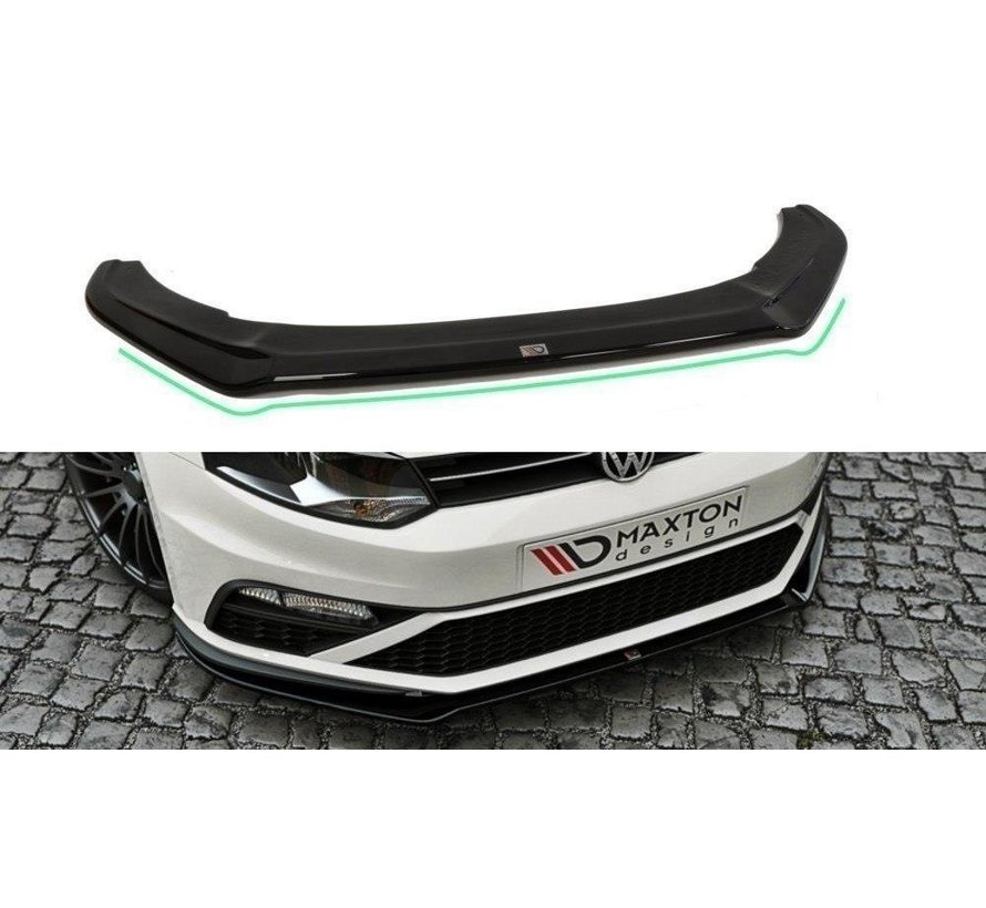 Maxton Design FRONT SPLITTER v.2 VW POLO MK5 GTI (FACELIFT)