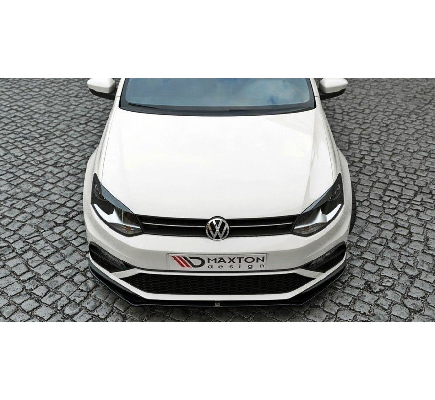 Maxton Design FRONT SPLITTER v.2 VW POLO MK5 GTI (FACELIFT)