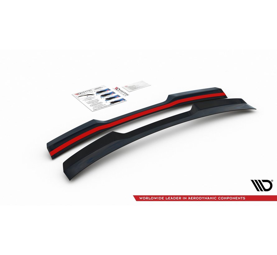 Maxton Design Maxton Design Spoiler Extension VW POLO MK6 GTI